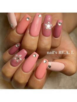 ネイルズリアル 倉敷(nail's RE.A.L)/パーツネイル