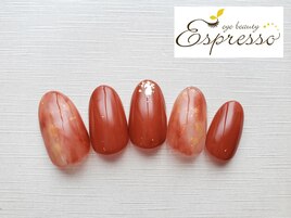 ニュアンスネイル　秋ネイル