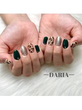 ダリア(Daria)/☆ショートネイルにも☆ヒョウ柄