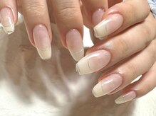 デューネイルスタジオ(dew nail studio)/先端クリアラインフレンチ