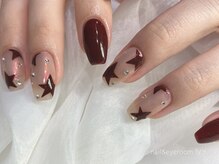 アイヴィー(IVY)/ボルドー/オーロラ/星ネイル