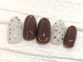 ダルメシアンネイル