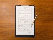 シュハリ(SHUHALI)/カルテの記入