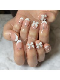 フレンチリボンネイル