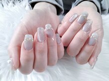 ビュービー ネイル(Beaubie Nail)の雰囲気（好きな色×パーツを楽しめる持ち込みデザイン☆）