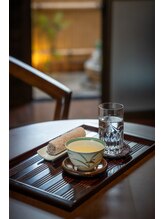 山野草/ご来店後はウェルカムドリンク