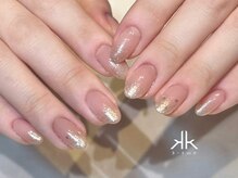 ケーツーネイル(k-two nail)/2月monthly/ラメグラ(みな)