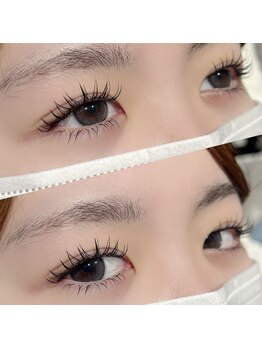 ルクール ヘアー プレジー(Le Coeur HAIR Plaisir)/上下まつげエクステ140本