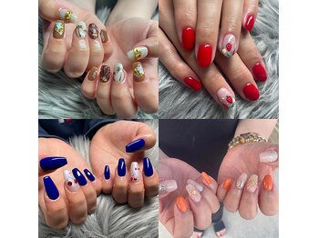 ビューティーサロンフルール(fleur)の写真/季節に合わせたトレンドデザインをご用意！ご新規様オフ無料☆【サロン人気No.1♪定額5,500円～】