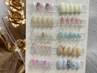 一番人気☆【ジェルアート定額】美フォルムで魅せる*ベーシックコース　¥7700
