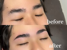 エムズアイブロウ 京都烏丸店(M’sアイブロウ)/ハリウッドブロウリフト#眉毛