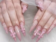 プティネイル(Puty Nail)/ピンクビッグクロムネイル
