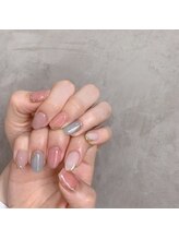 アティックネイルアトリエ(attic nail atelier)/春色ワンカラー★