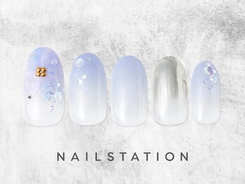 ネイルステーション ルミネ北千住店(NAIL STATION)/フラワーネイル/パラジェル