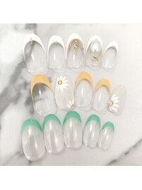 フレンチネイルデザイン