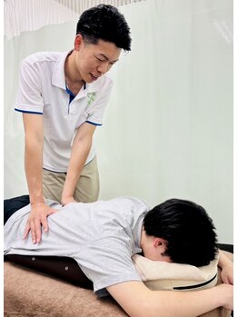 たいよう整骨院の写真/『男性のお客様からも高支持率!!』メンズの方も通いやすい！国家資格者による本格施術で根本から改善♪