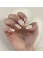 デイシー ネイルアンドアイラッシュ(deicy nail&eyelash) 手書きのお花が可愛い◎