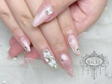 リシェル 原宿店(Ricel)/リボン埋め尽くしネイル♪