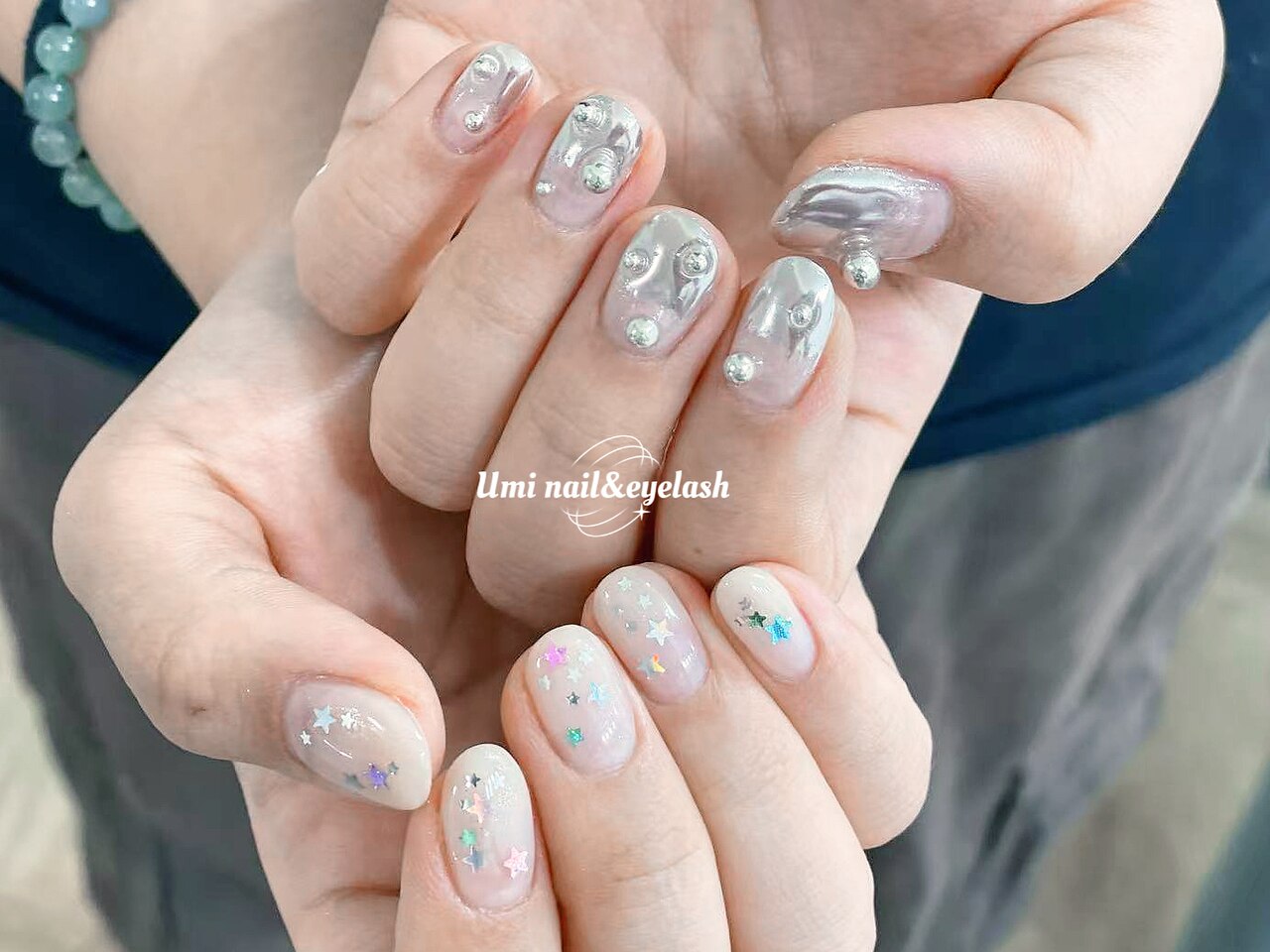 ネイルチップ オーダー マリーンセル マグネット 埋めつくし 大人 ブラック