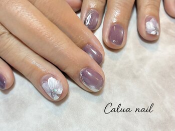 カルアネイル(Calua nail)の写真/【指先から始まる自分だけのさりげない特別感】定額で叶えるナチュラルワンホンネイルでお気に入りの手元に