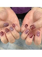 サララ(SALALA)/ハートマグネット×ツイード♪