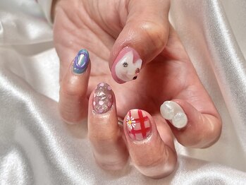 サロン アクセシブル(salon ACCESSIBLE)/ポップネイル