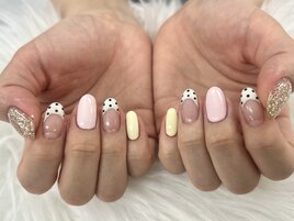 【木村】ドットフレンチネイル