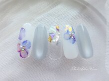 ネイルサロン ヴィクシア(Nail Salon VIXIA)/【期間限定】紫陽花ネイル