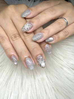 タムタムネイル 本厚木(Tam Tam Nail)/Jお持ち込みデザイン