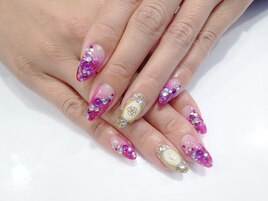 グラデーションスカルプ☆