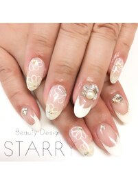 かわいい　フレンチ　お花