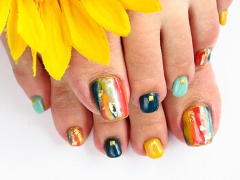 トータルビューティーアンドアズフローラ(Total Beauty & a`s Flora)/ニュアンスアート★フット