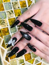 グランディール(Grandir)/ワンポイントワンカラーネイル