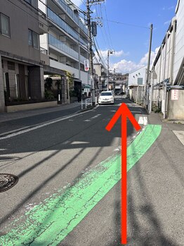 ソラ(Sola)/行き方３階段降りて真っ直ぐ進む