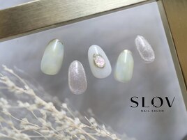 春色ニュアンスネイル