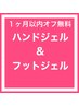 【1か月以内の再来店】リピーター様限定☆ハンド+フット★オフ込み