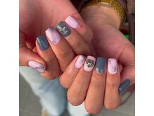 フレイムス アイラッシュ アンド ネイル(FRAMES)/パステル×クロム