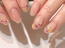 押し花ネイル