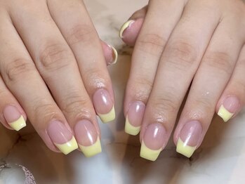 りとる うねるま 博多の写真/【オフィスネイルに◆フレンチネイル￥3790～】日常にさりげないアクセント！大人可愛いフレンチネイル♪