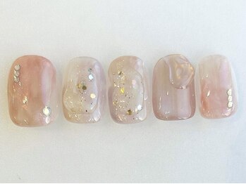 アイネイルズ 池袋店(I-nails)/ちゅるちゅるピンク