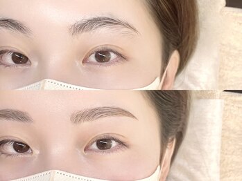 エムブロウ 福岡天神店(M brow)の写真/人気No.1【美眉毛アイブロウWAX+毛流れ矯正(メイク付)¥7700】最先端のアイブロウ技術で自然美を引き出す＊