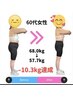 【3か月で-10kg目指す!】ダイエットプランニング+痩身整体体験
