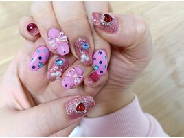 ピンクネイル