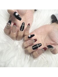 ロングネイル/長さだし/持ち込み