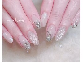 キルティング×ラメグラストーン