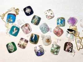 Foot.. 親指アート&ワンカラー