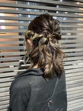 ユアーズ 四街道店(YOURS)/ハーフアップお呼ばれ