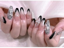 エムズ ネイルサロン(M2)/変形フレンチワンホン