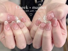 リン 恵比寿(RiN.)/春色チークネイル　akane