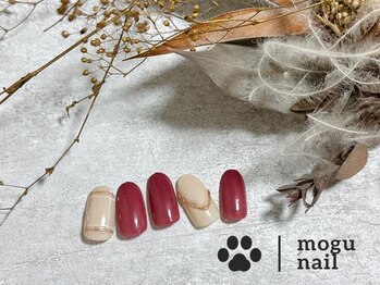 モグネイル(Mogunail)/9.10月定額A /チェックネイル